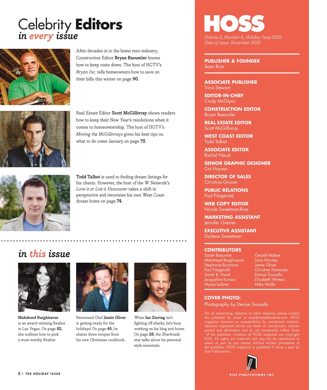 HOSS Magazine Preview Pages