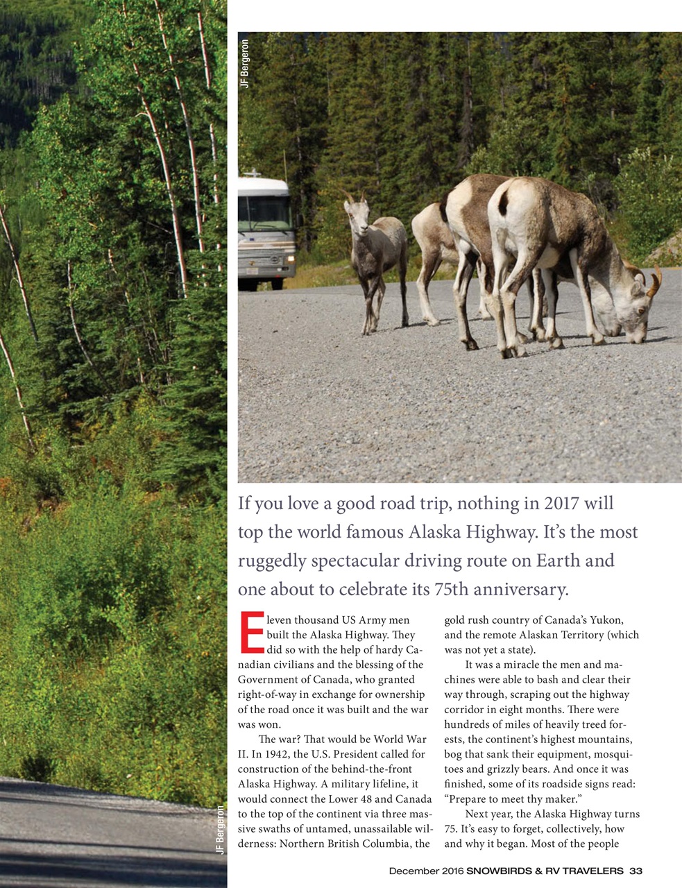 Snowbirds & RV Travelers Preview Pages