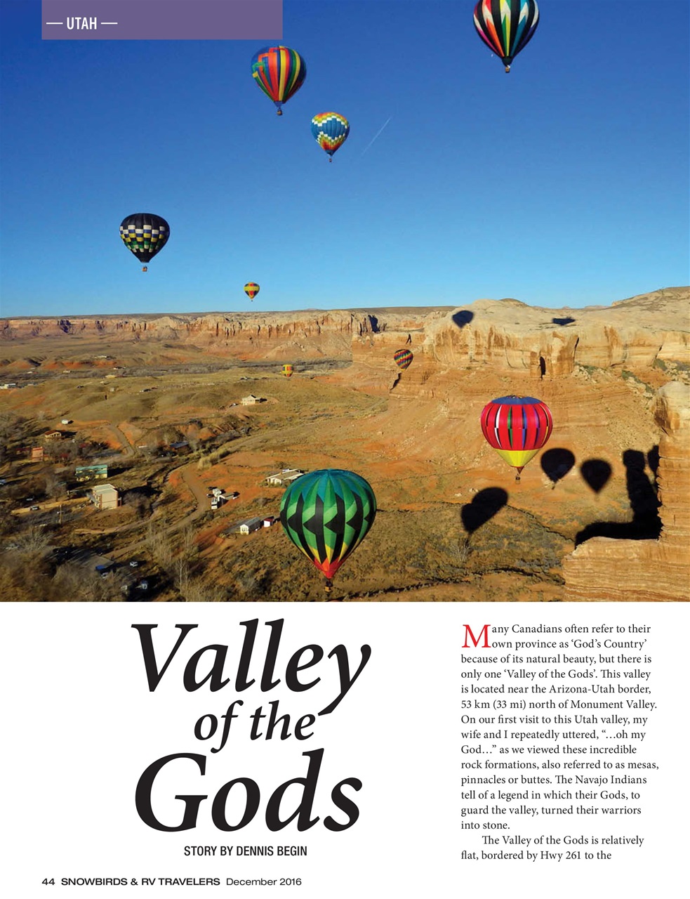 Snowbirds & RV Travelers Preview Pages