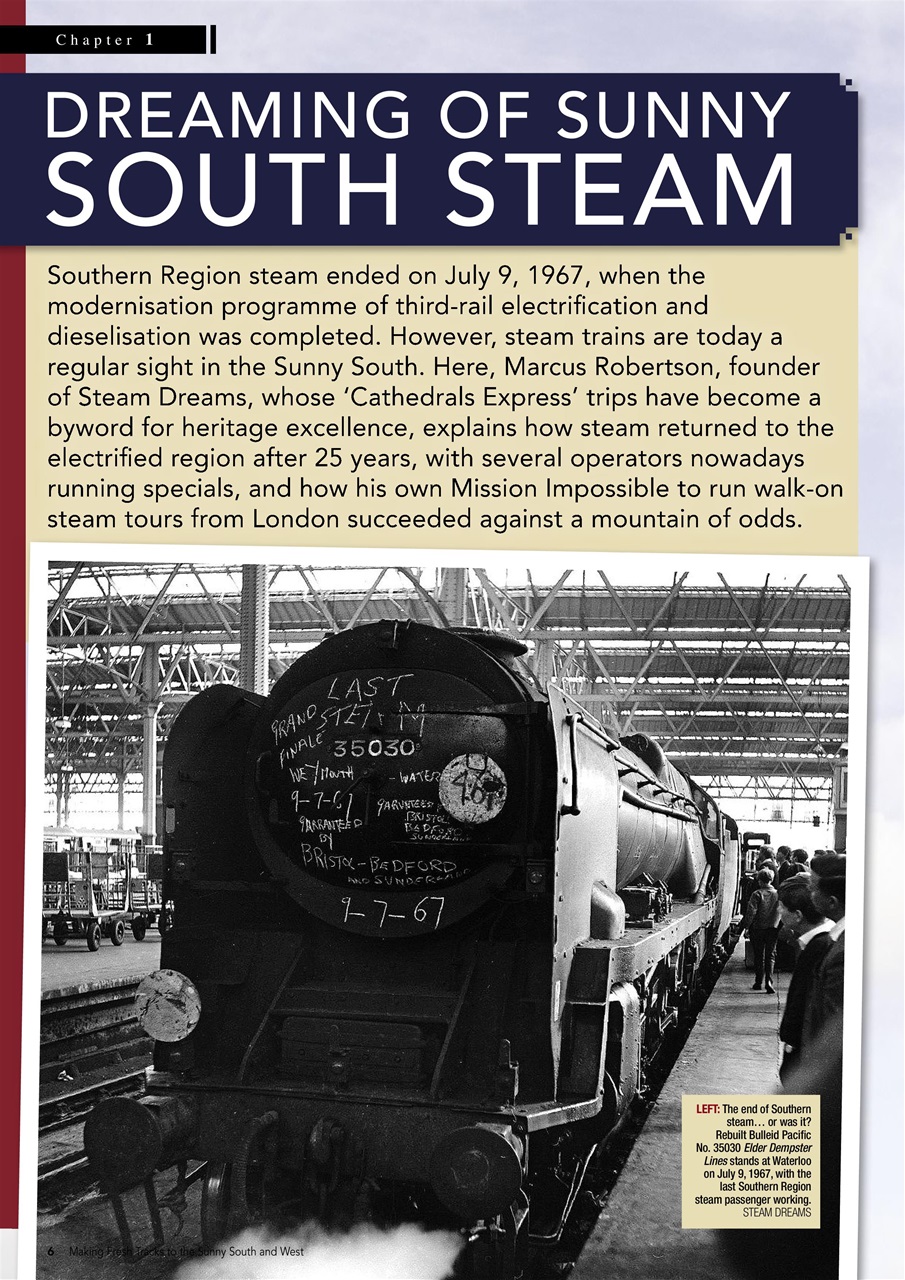 Rail Express Preview Pages