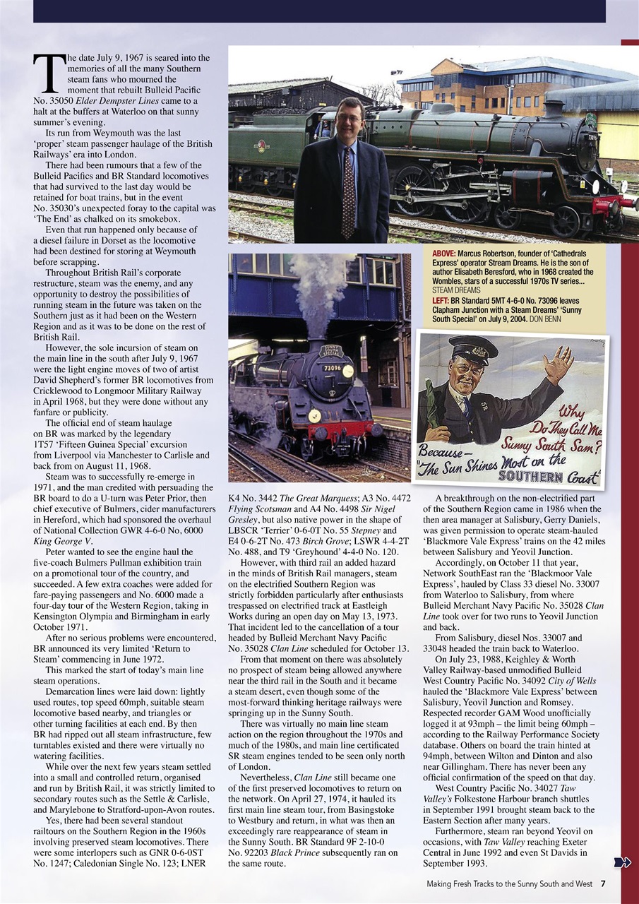 Rail Express Preview Pages