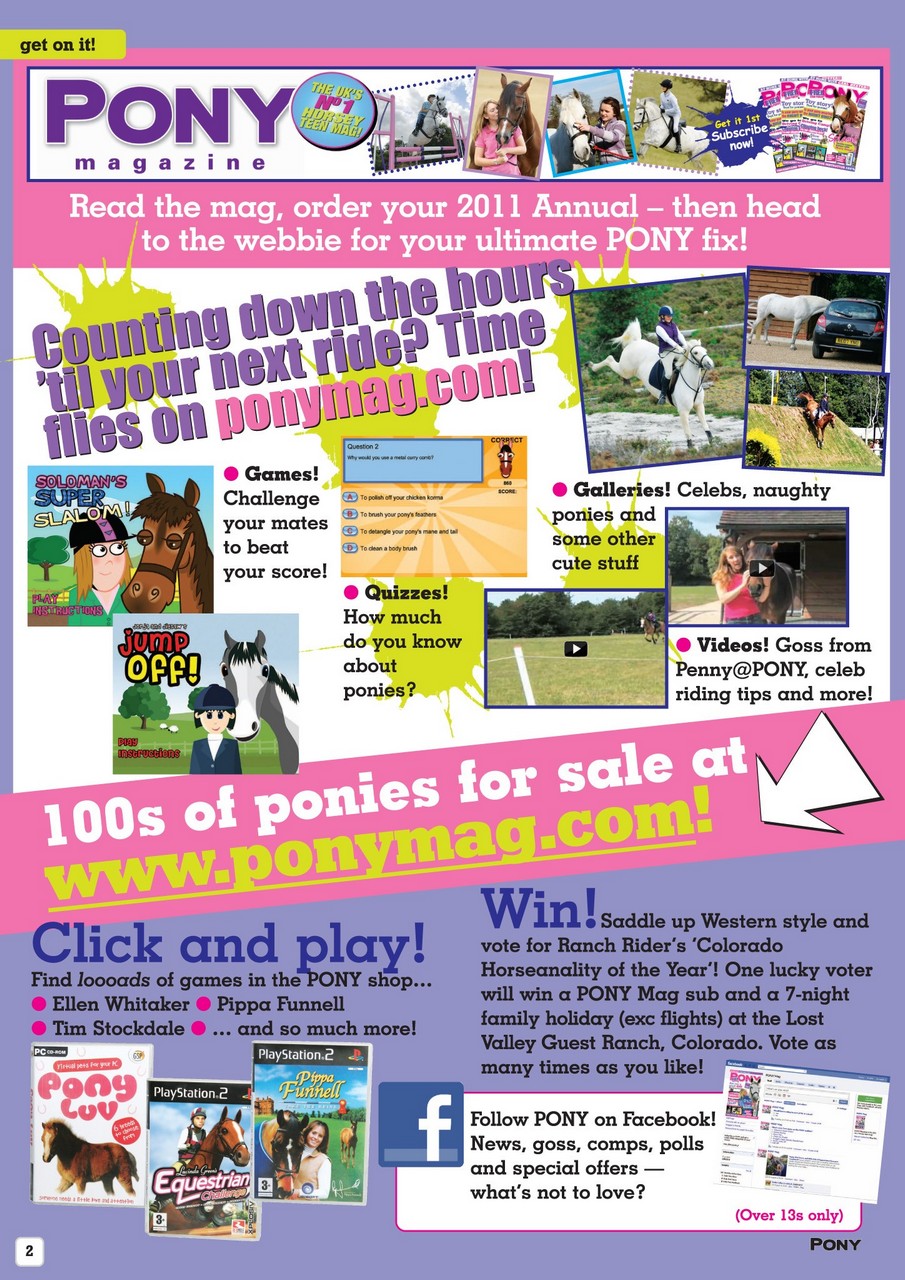 Pony Magazine Preview Pages