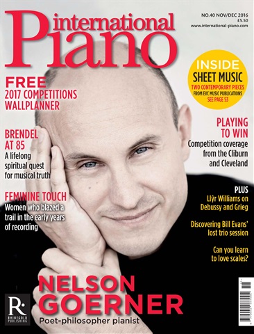 International Piano issue Nov - Dec 2016