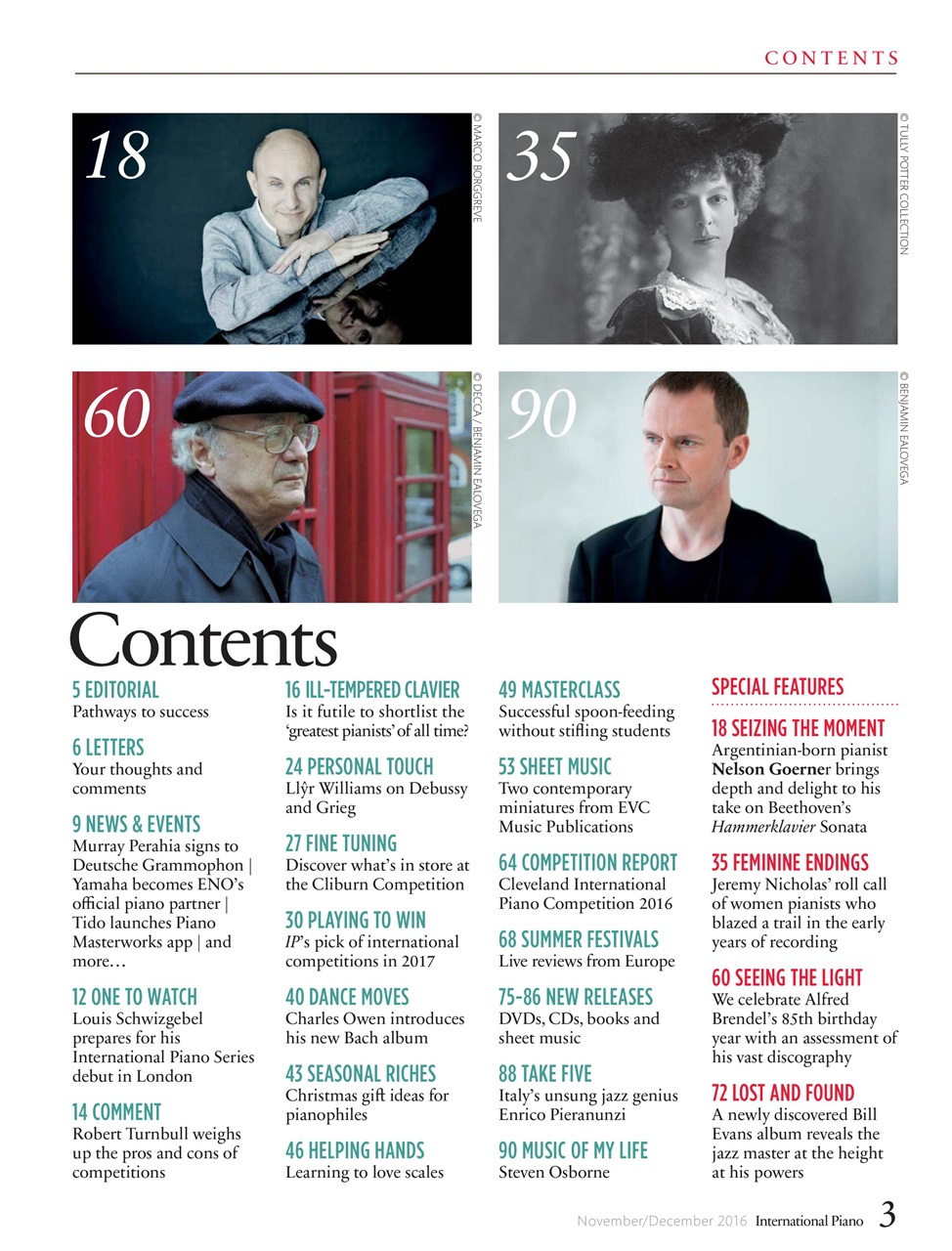 International Piano Preview Pages