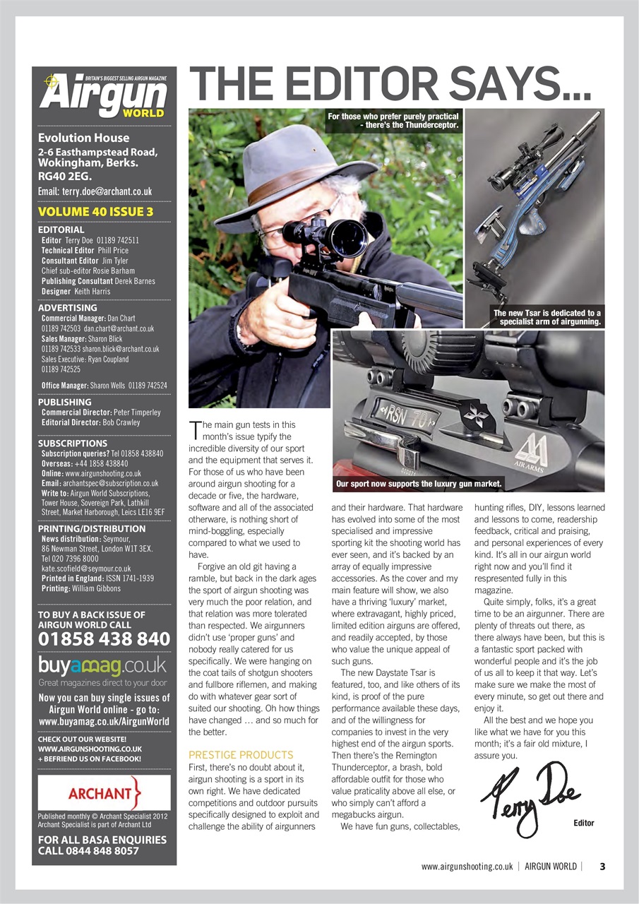 Airgun World Preview Pages