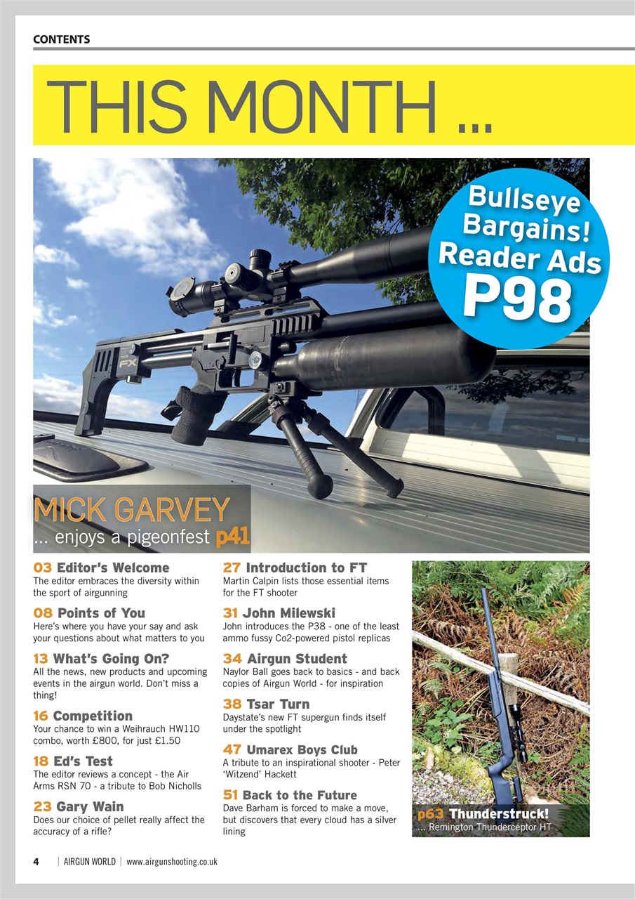 Airgun World Preview Pages