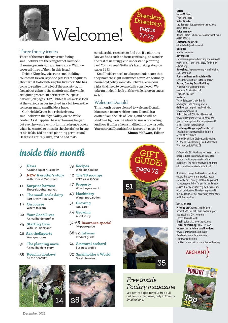 The Country Smallholder Preview Pages