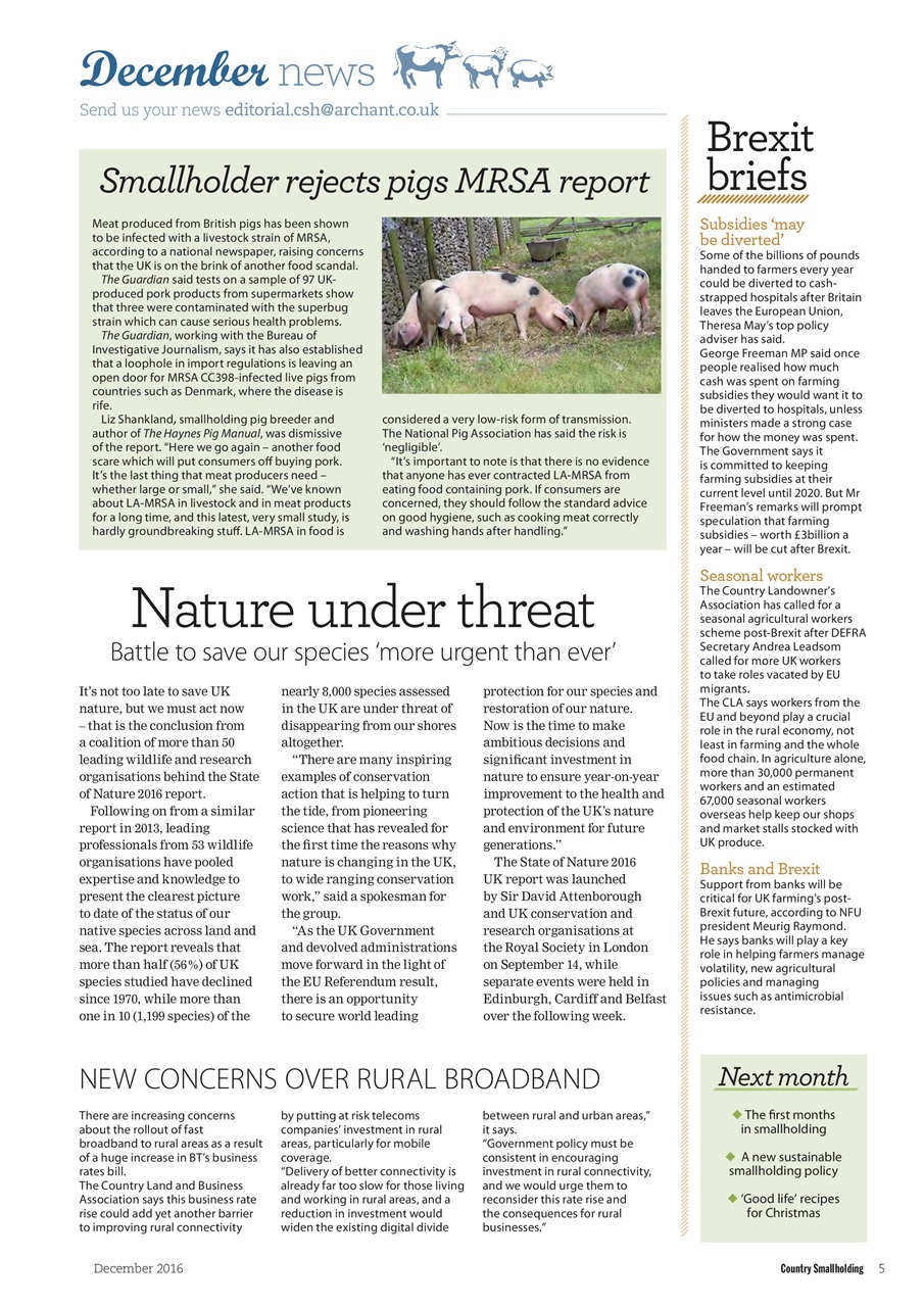 The Country Smallholder Preview Pages
