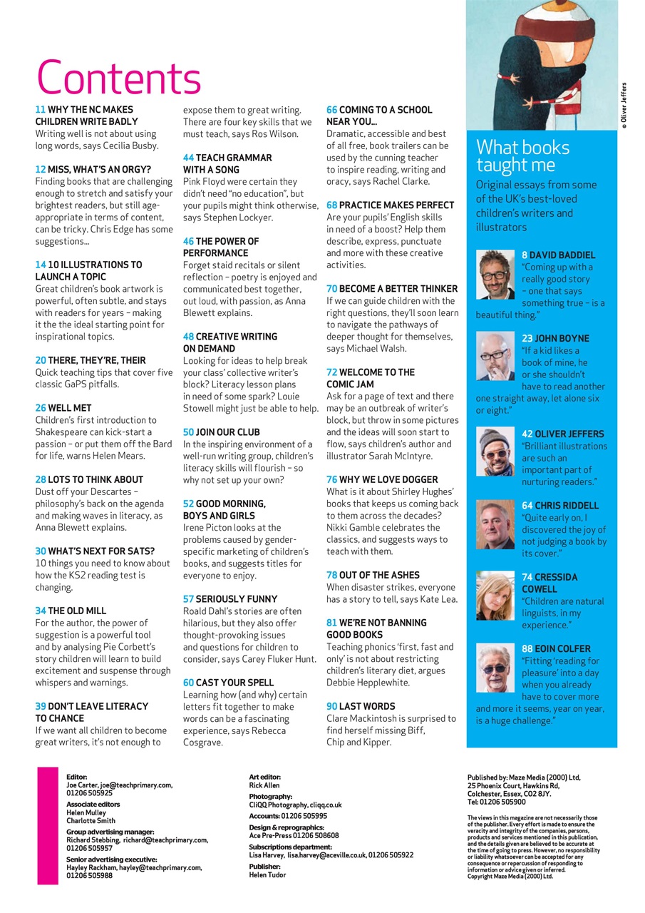 Teach Primary Preview Pages