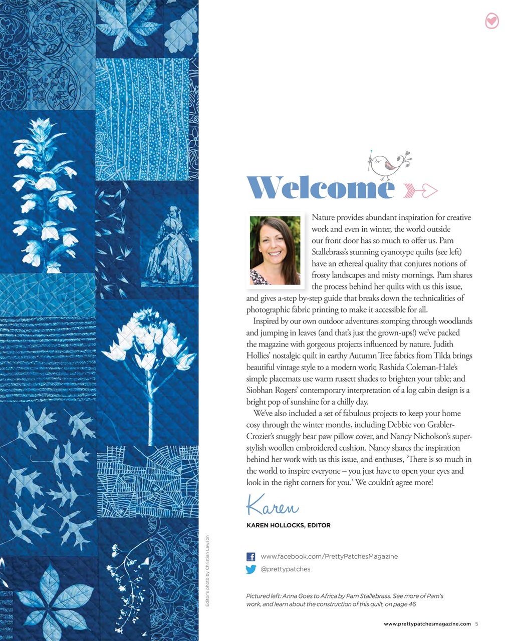 Pretty Patches Magazine Preview Pages