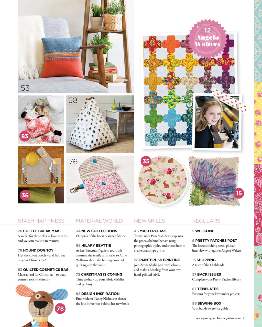 Pretty Patches Magazine Preview Pages