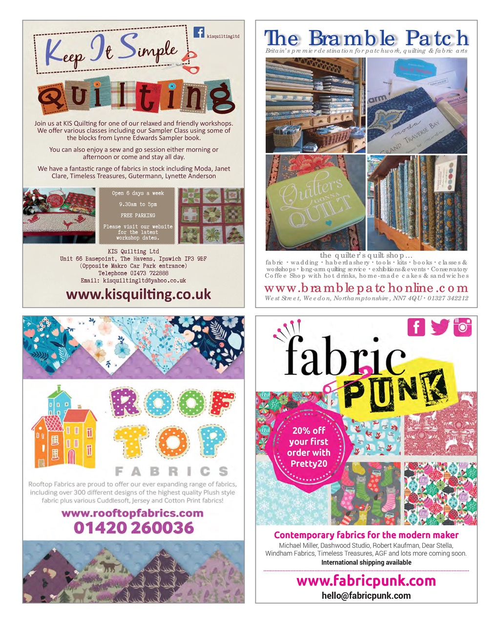 Pretty Patches Magazine Preview Pages