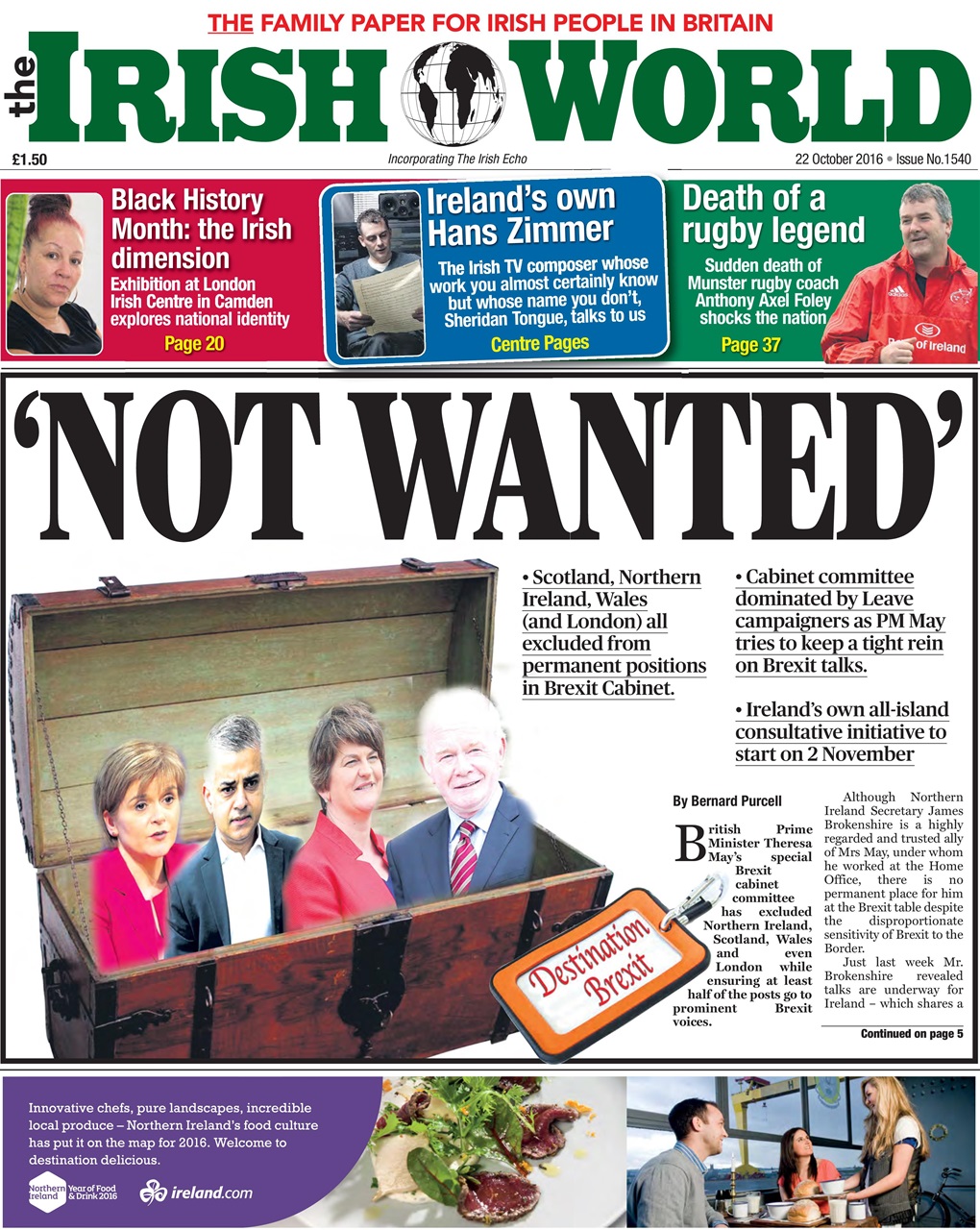 Irish World Preview Pages