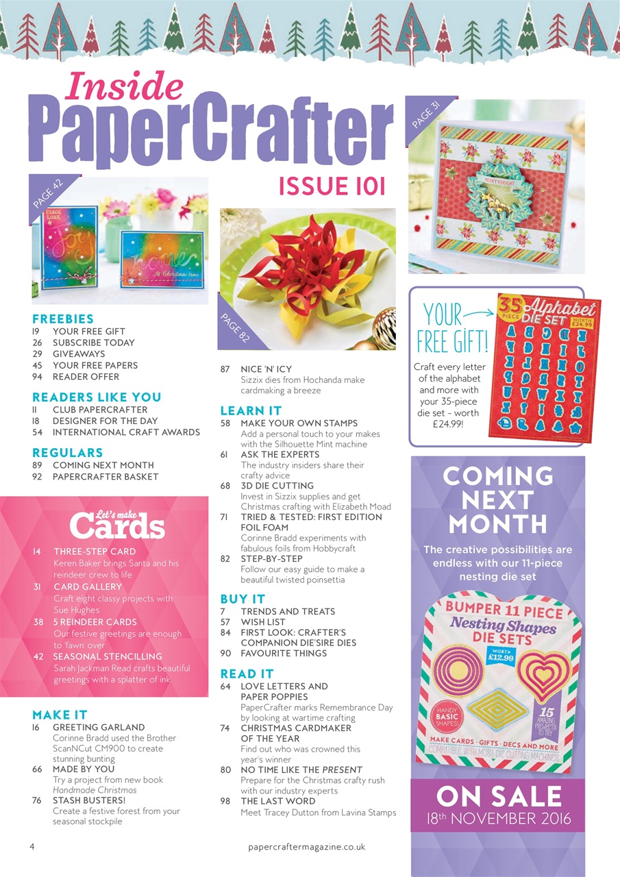 PaperCrafter Preview Pages