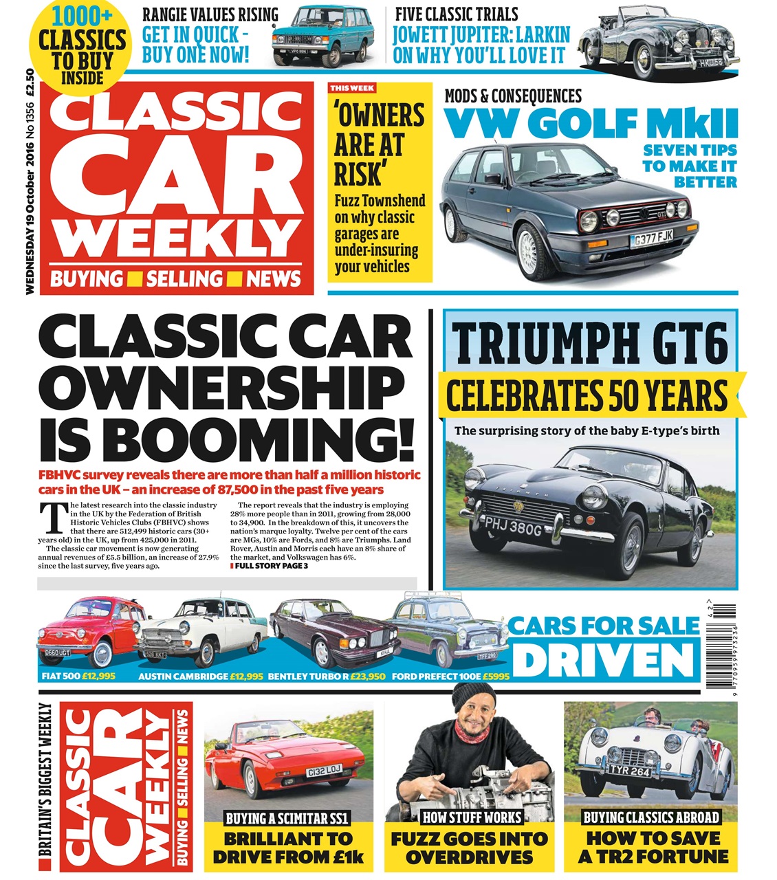 Classic Car Weekly Preview Pages