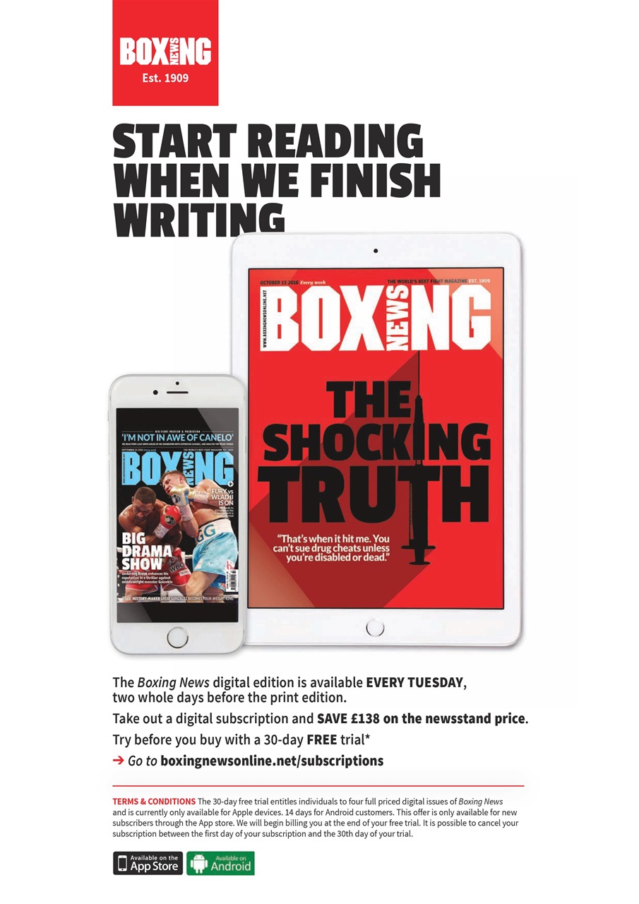 Boxing News Preview Pages