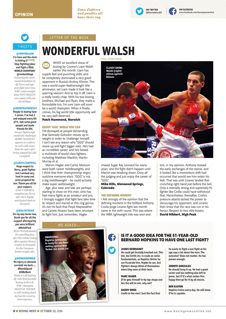 Boxing News Preview Pages