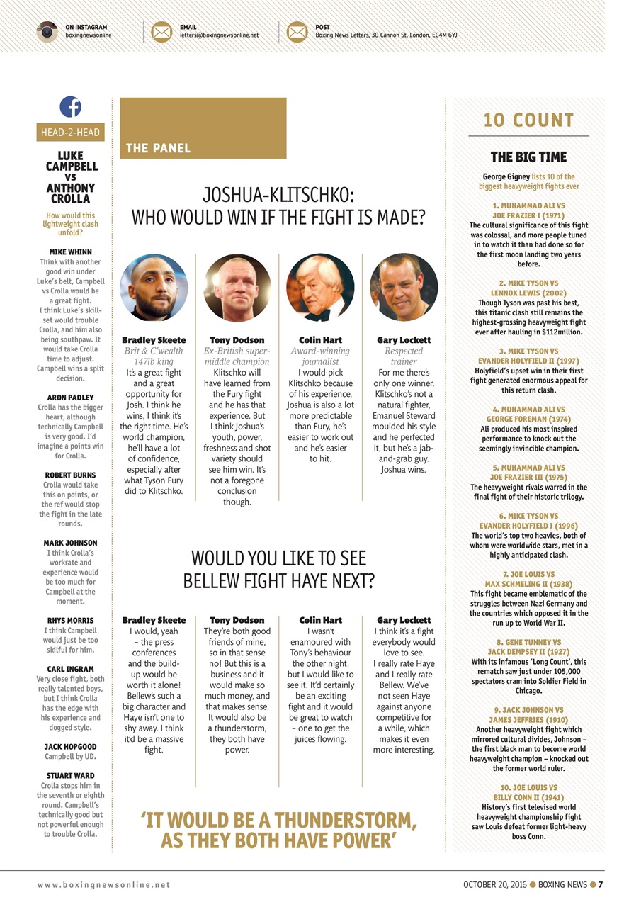 Boxing News Preview Pages