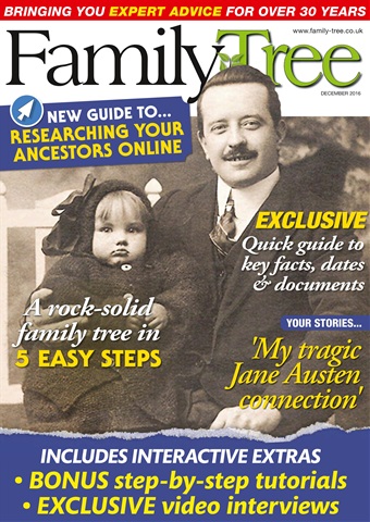 Family Tree issue Family Tree December 2016
