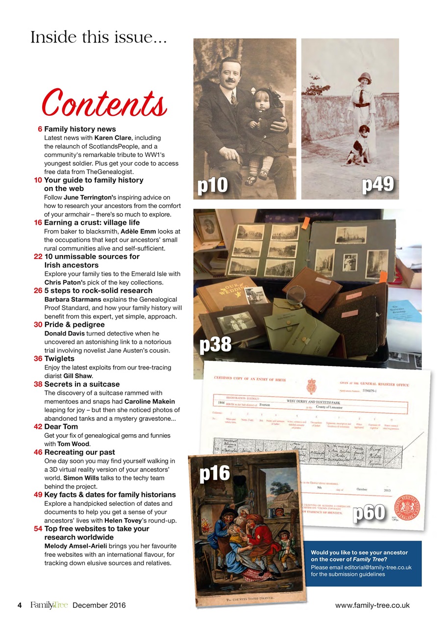 Family Tree Preview Pages