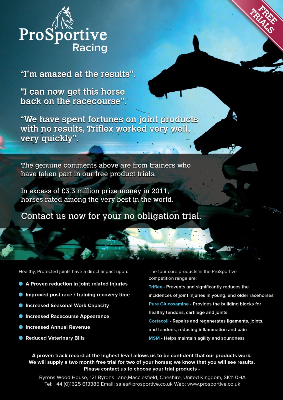 European Trainer Magazine - horse racing Preview Pages