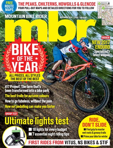 Mountain Bike Rider issue November 2016