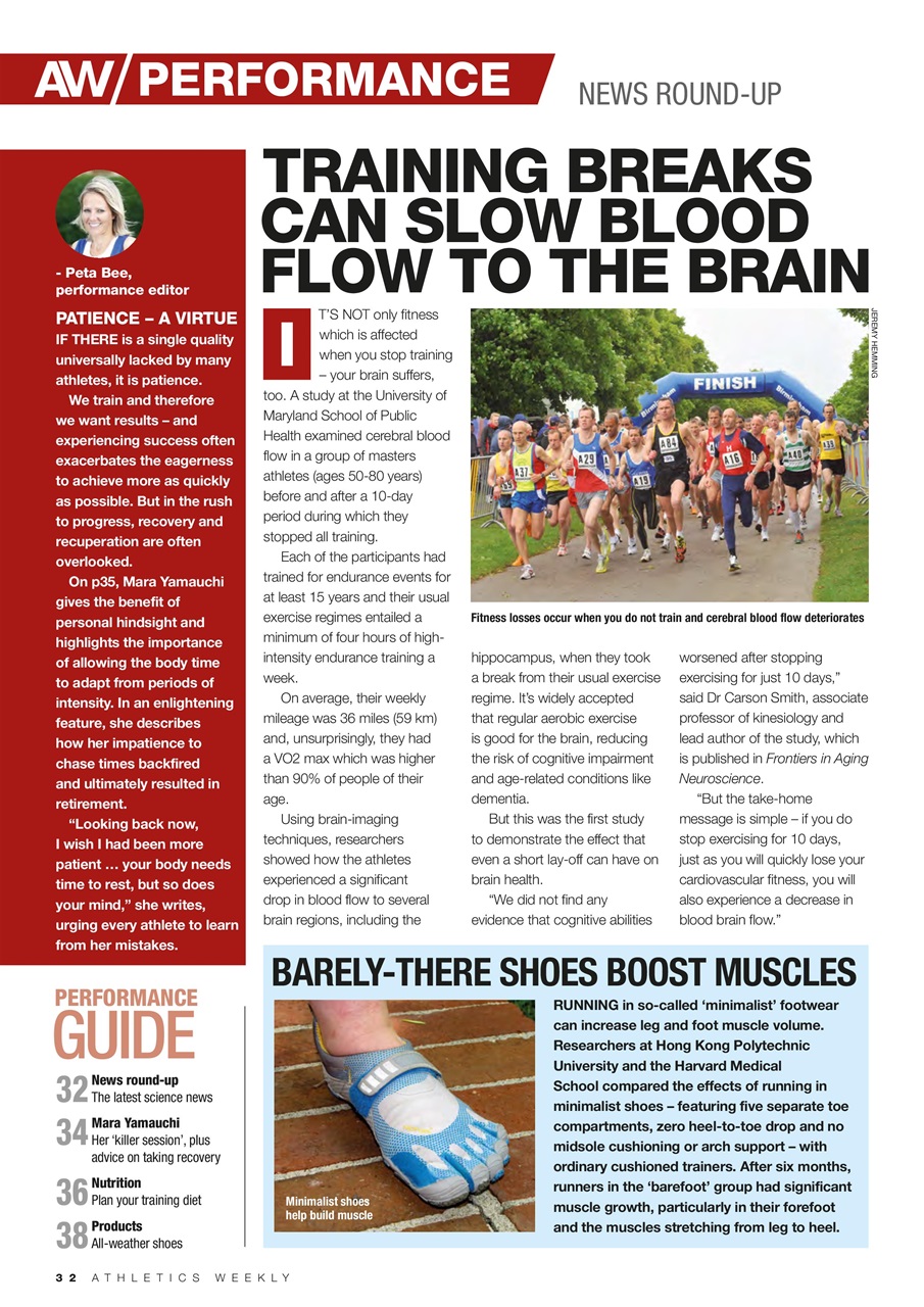 AW – Athletics Weekly Magazine Preview Pages