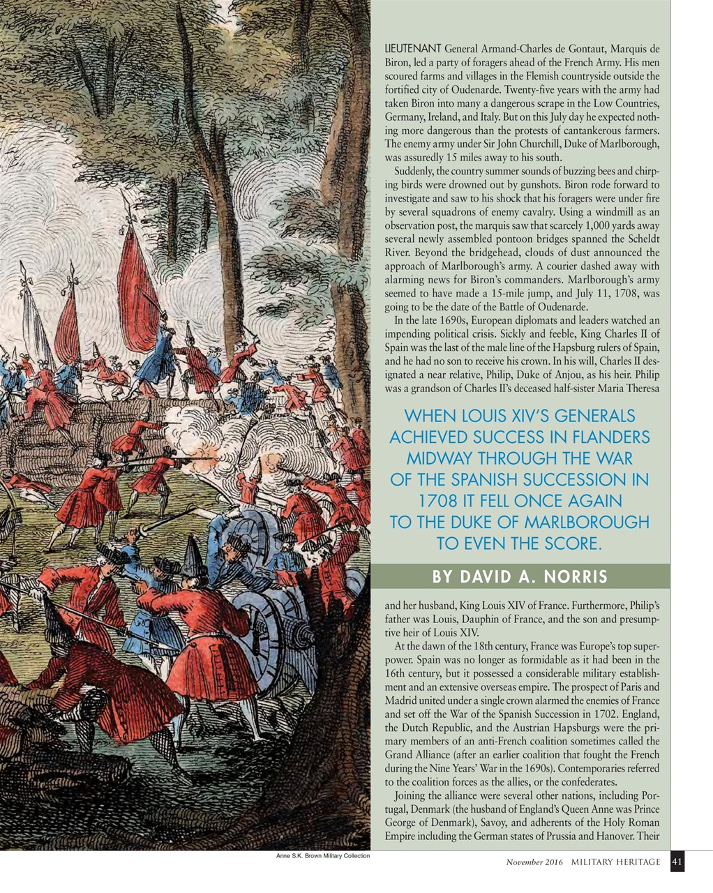 Military Heritage Preview Pages