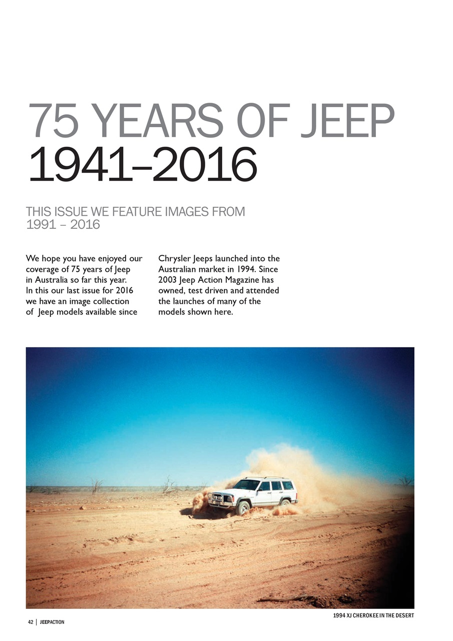 Jeep Action Preview Pages