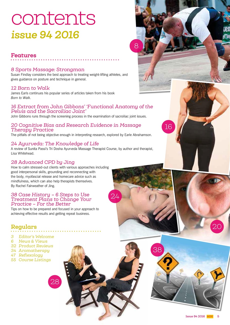 Massage World Preview Pages