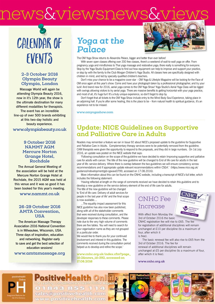 Massage World Preview Pages