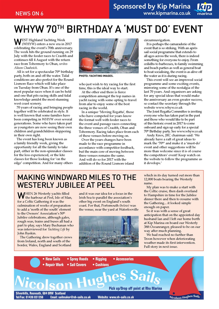 Yachting Life Preview Pages