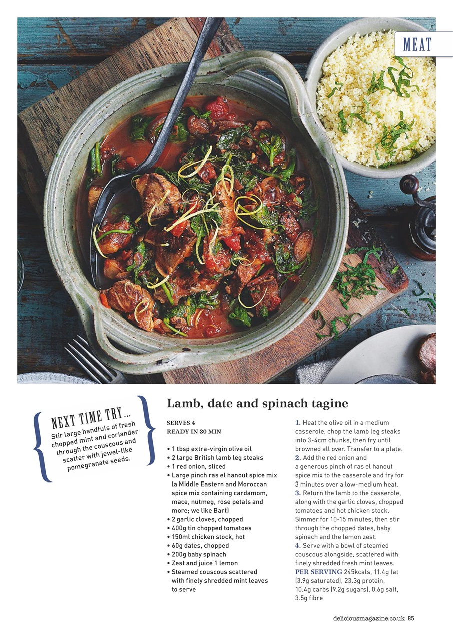 delicious. Magazine Preview Pages