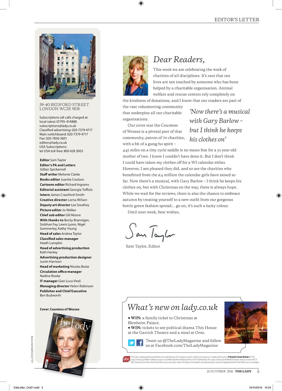 The Lady Preview Pages
