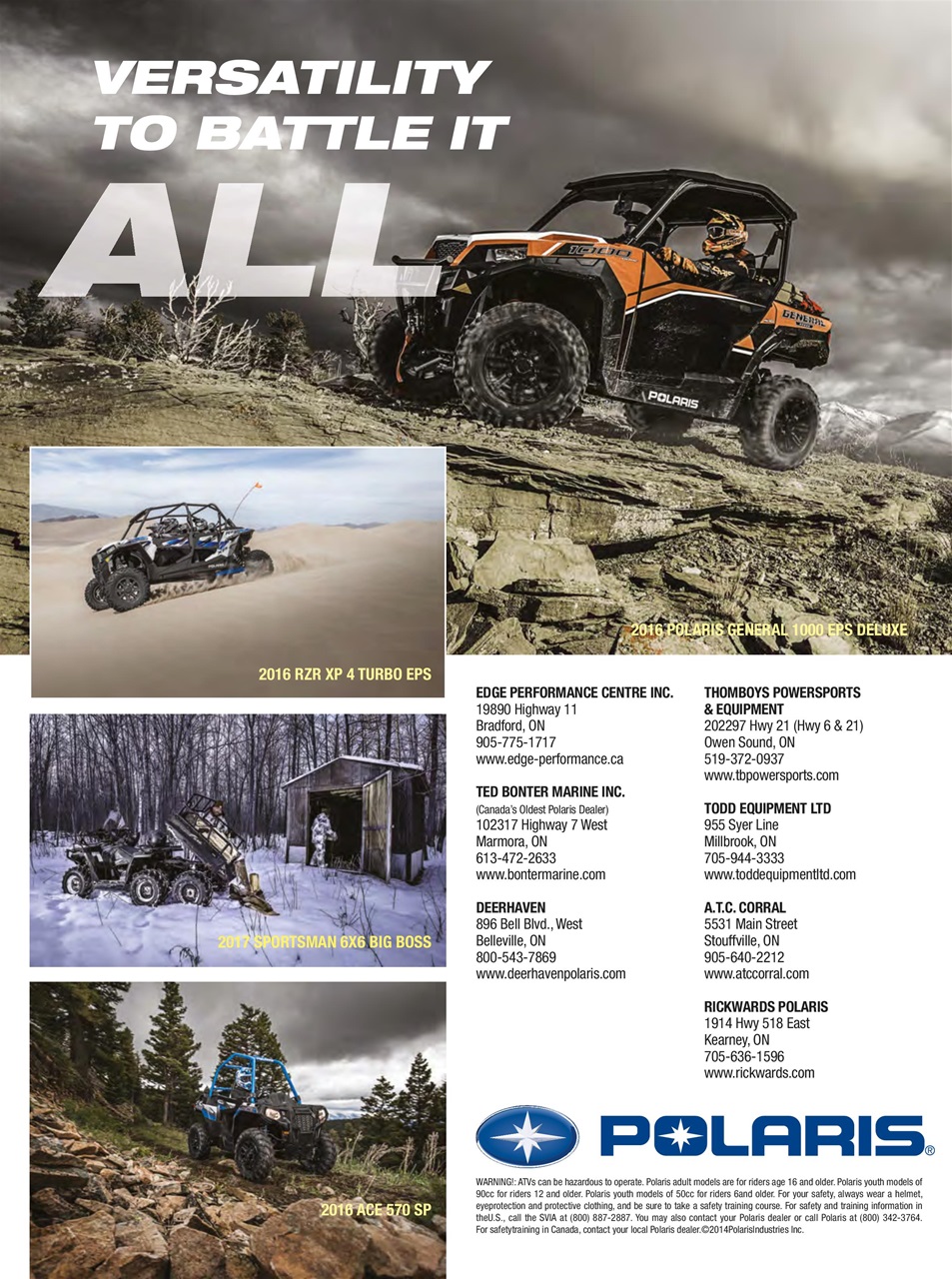 Go Riding ATVing Magazine Preview Pages