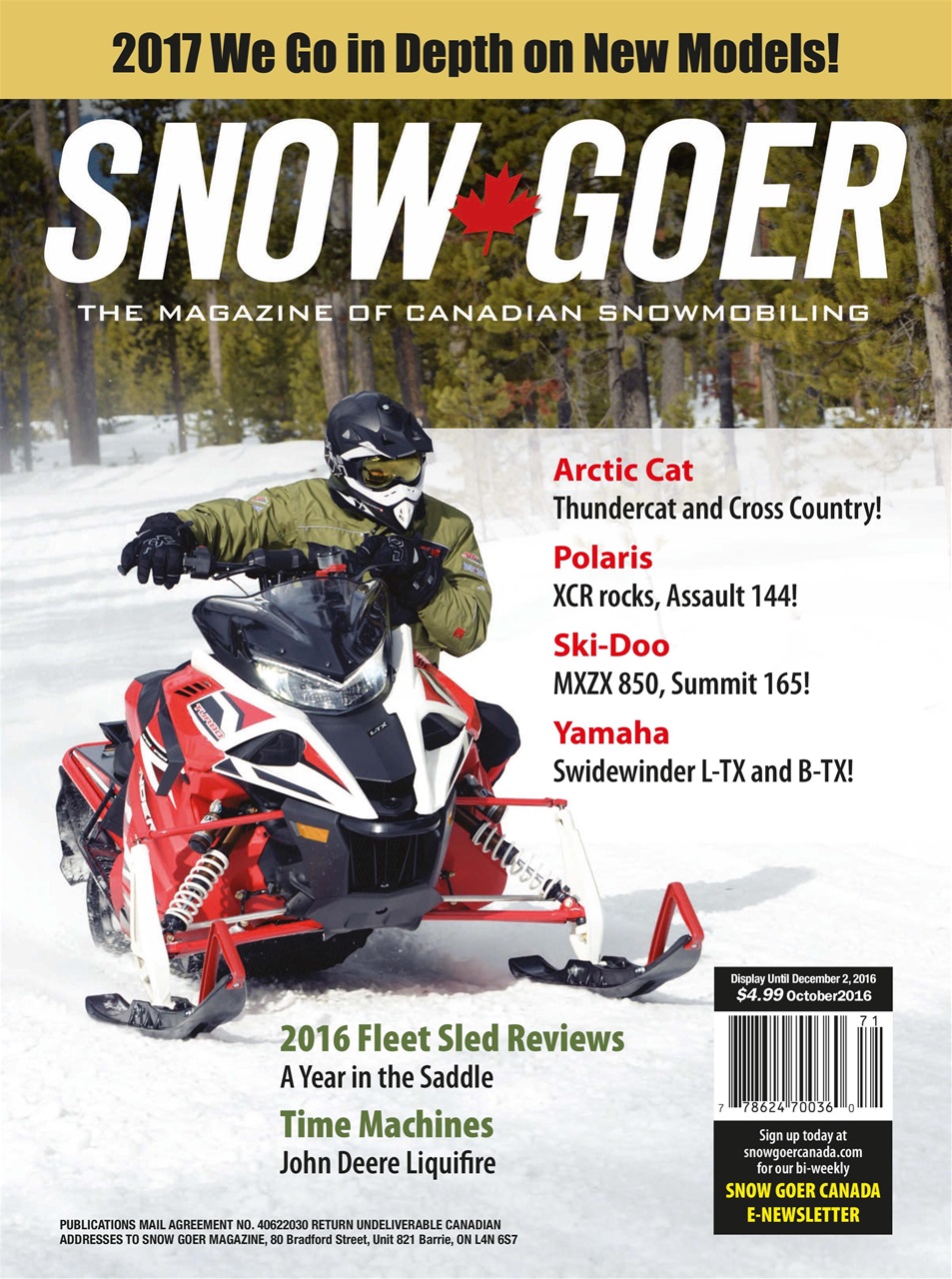 Snow Goer Canada Preview Pages