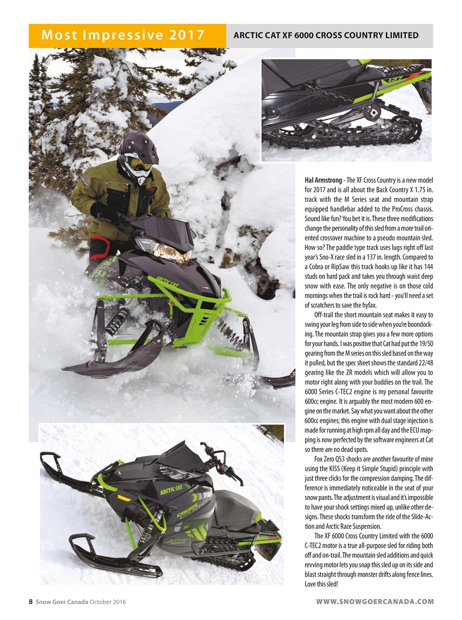 Snow Goer Canada Preview Pages