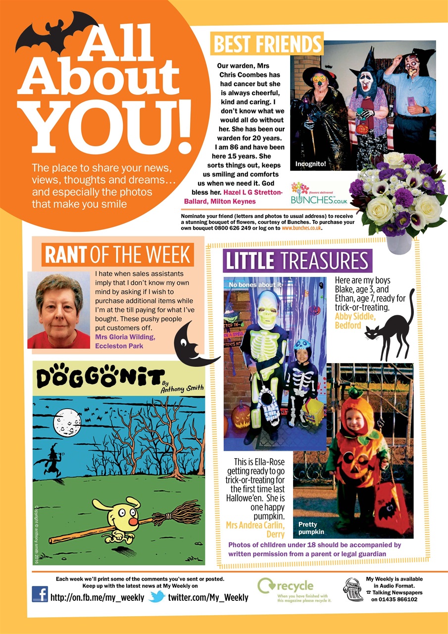 My Weekly Preview Pages