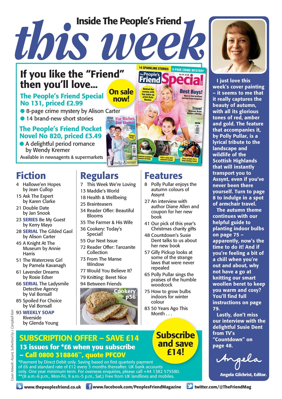 The People’s Friend Preview Pages