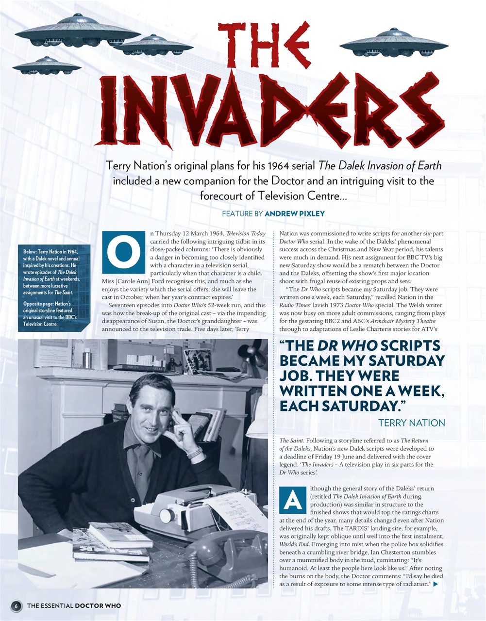 Doctor Who Magazine Preview Pages