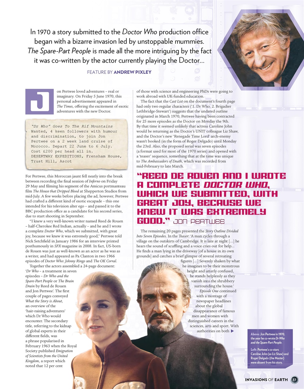 Doctor Who Magazine Preview Pages