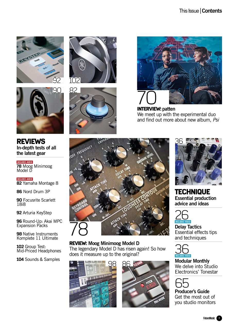 Future Music Preview Pages