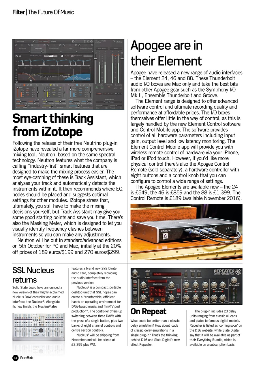 Future Music Preview Pages