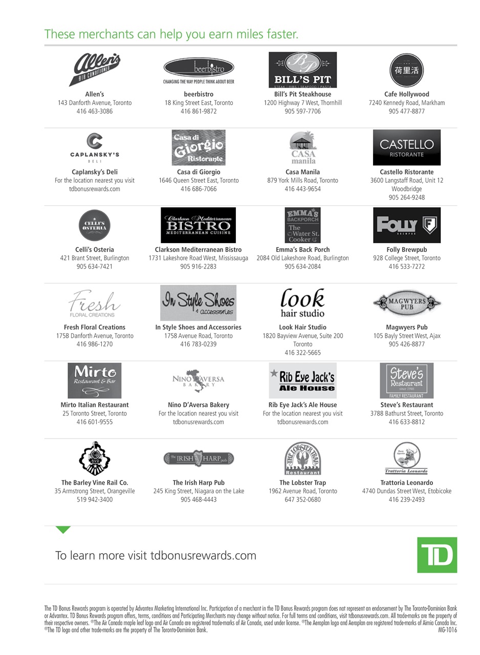 Toronto Life Preview Pages