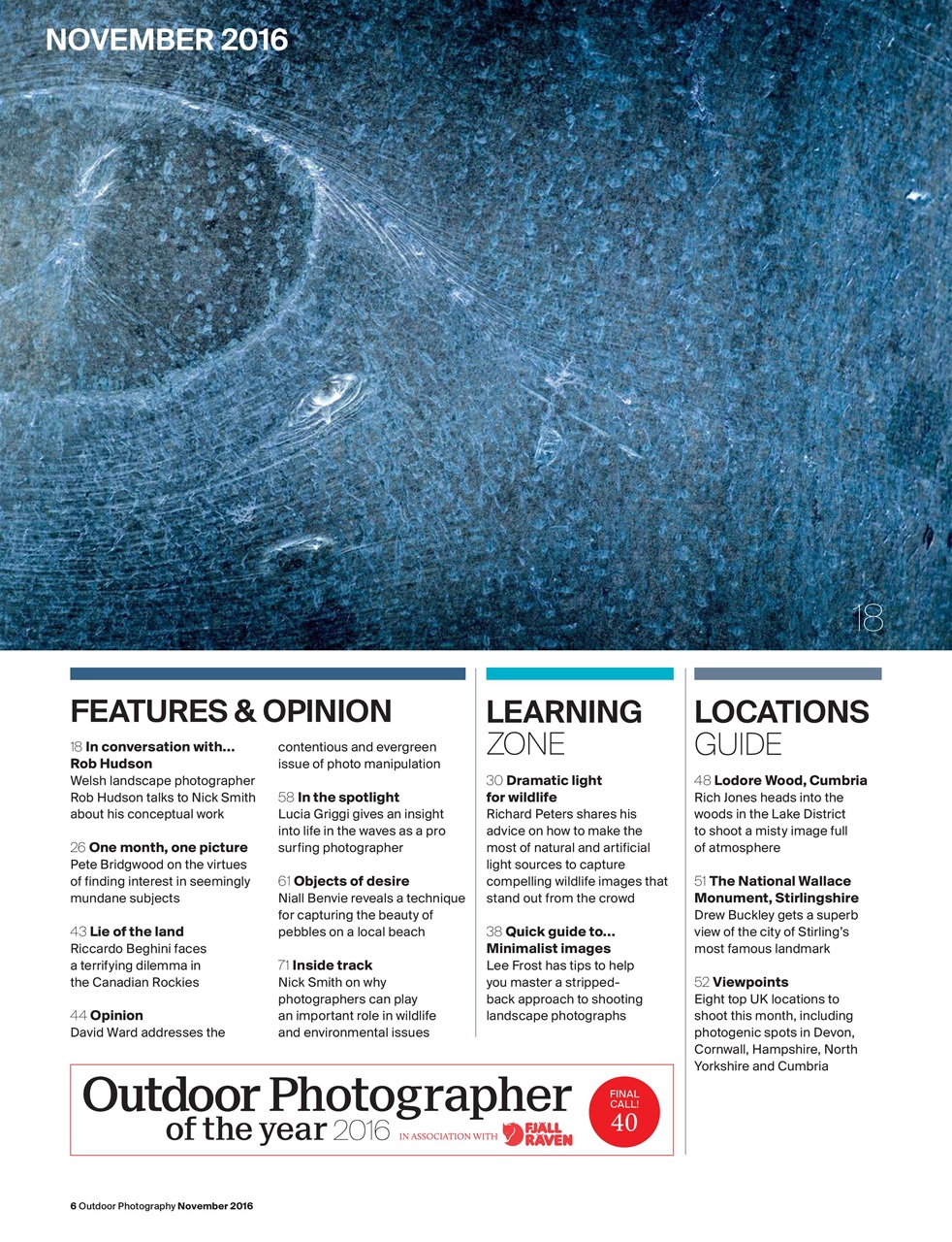 Outdoor Photography Preview Pages
