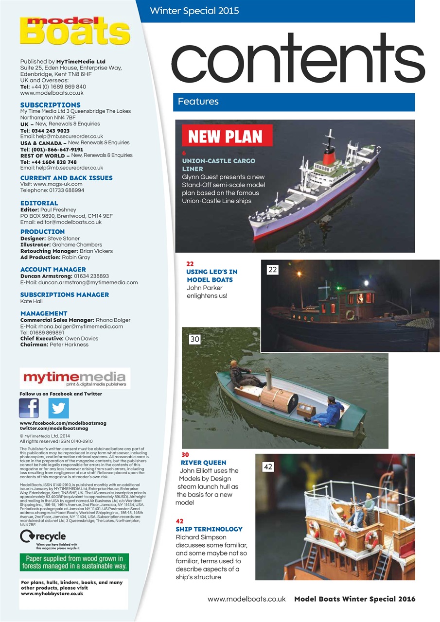 Model Boats Preview Pages