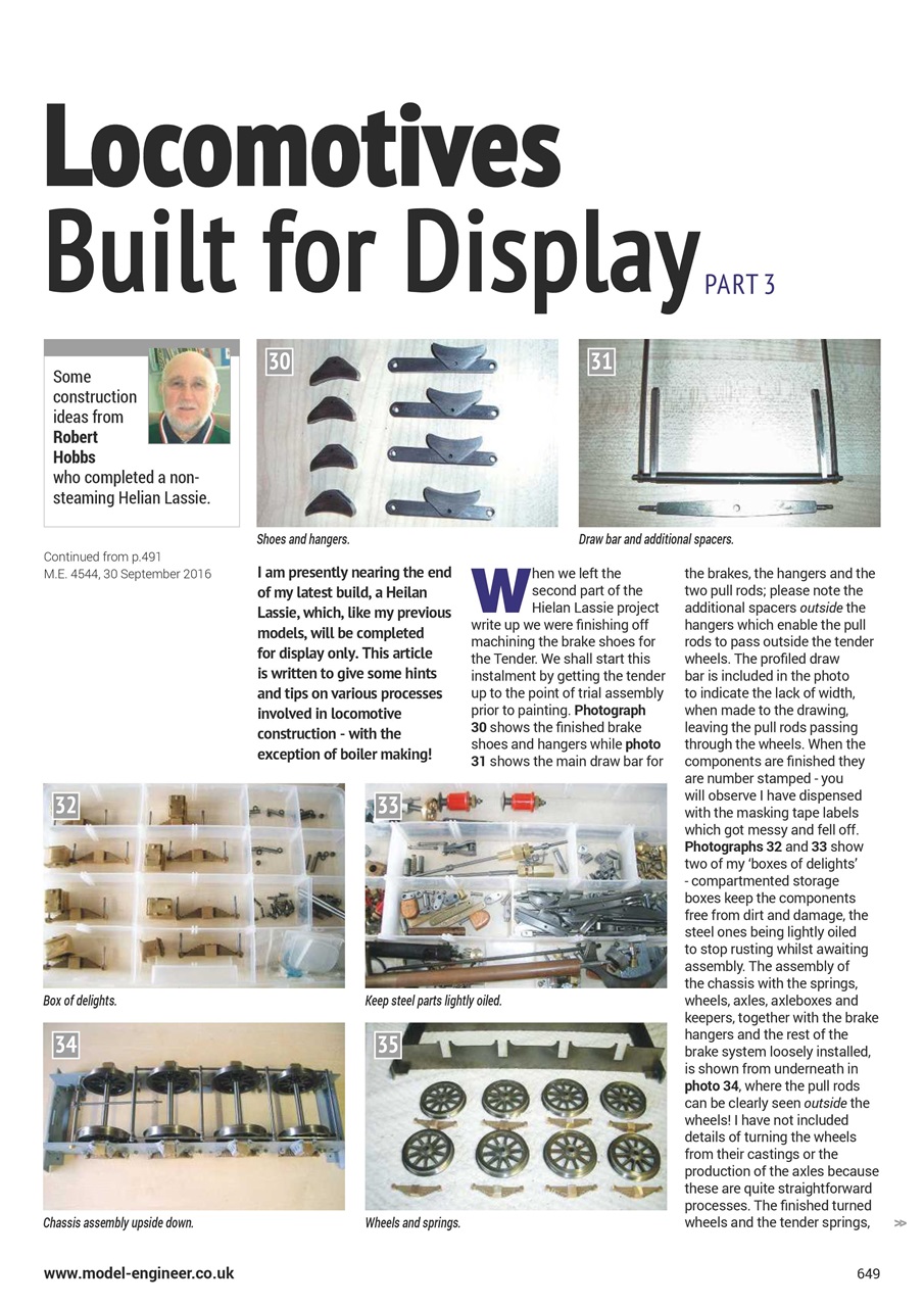 Model Engineer Preview Pages