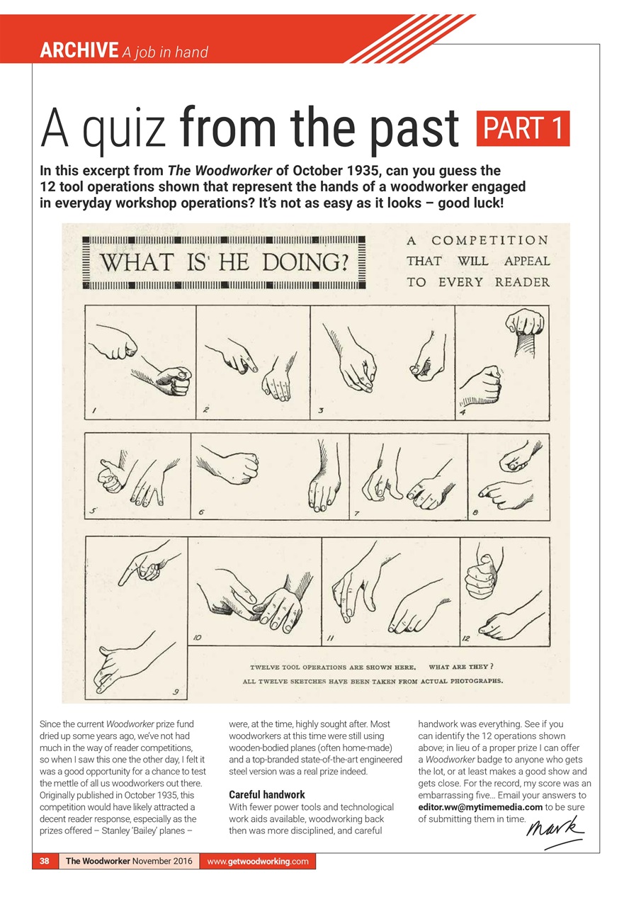 The Woodworker Magazine Preview Pages