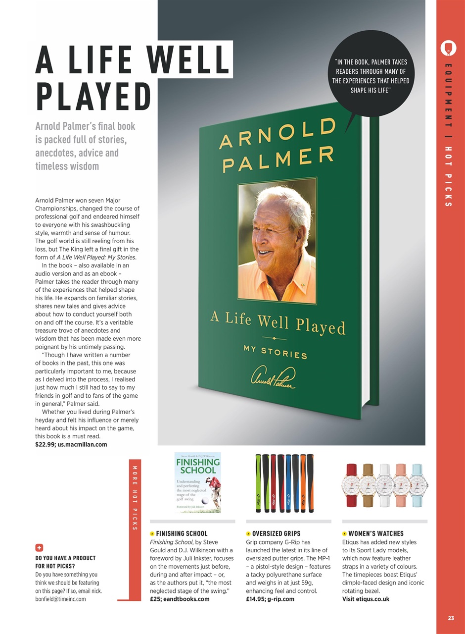 Golf Monthly Preview Pages