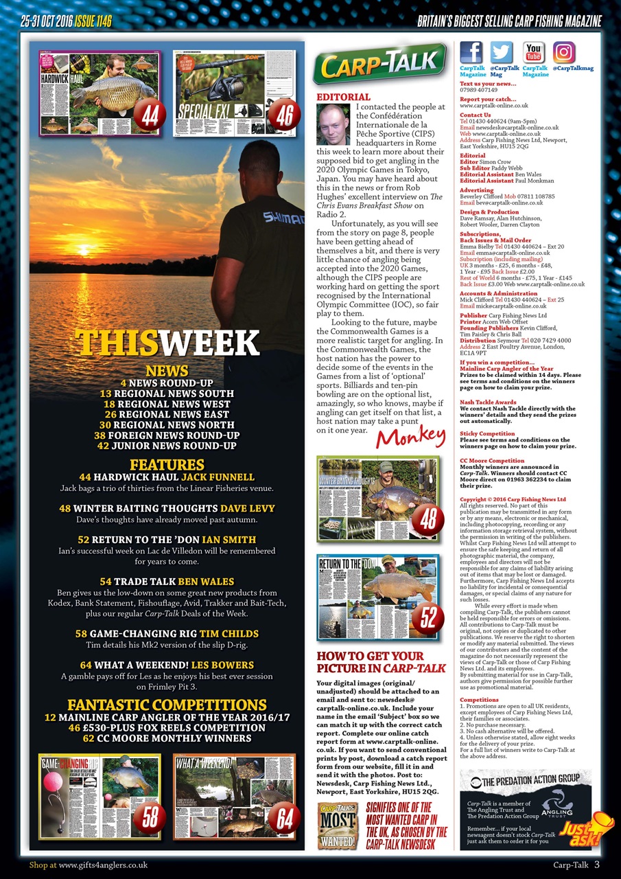 Carp-Talk Preview Pages